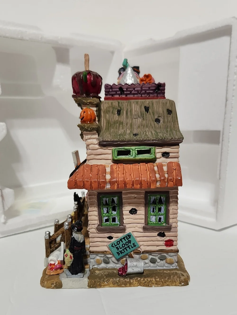 2012 Lemax Spooky Town Trick Or Treat Candy Shop Halloween Village In Box #25328